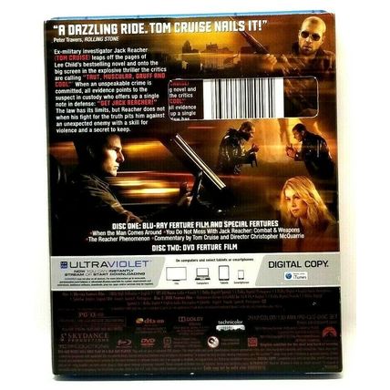 Jack Reacher (Blu-ray + DVD Tom Cruise (L39)