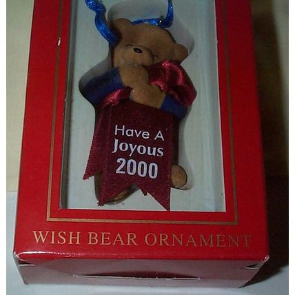 May Department Stores - Wish Bear Ornament - Have Yourself A Joyous - 1999 in Bo