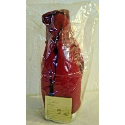 New Vintage 1985 Avon Fairy Tale Doll 8" Red Riding Hood W/Stand