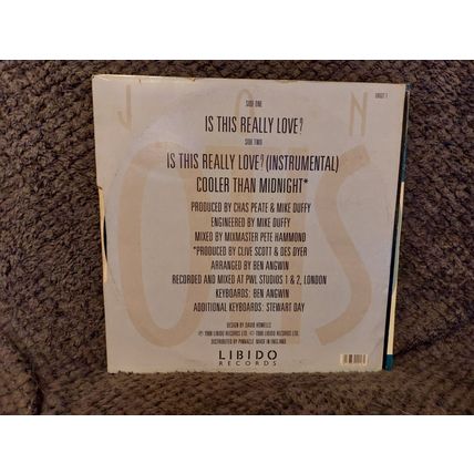 Jon Otis – Is This Really Love? (URGET1) 1988 (12" Single)