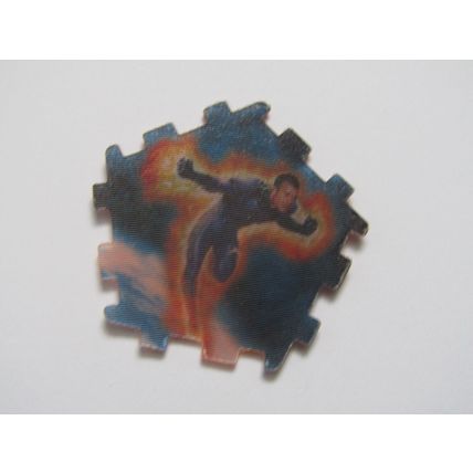 Marvel 2005 Fantastic4 Marinela 3d Film Tazo Build a Ball Dropdown Choice (e32)