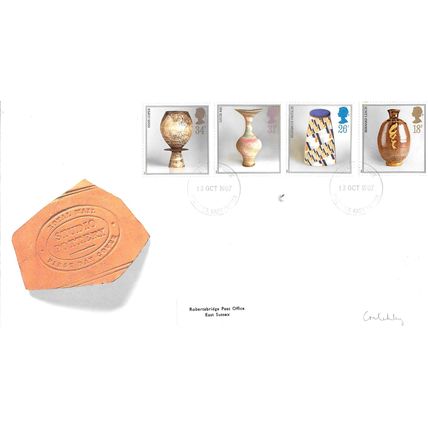 1987 Pottery Typed Address TT