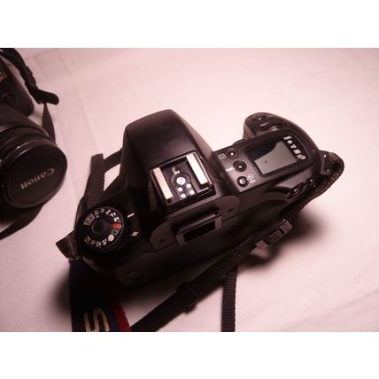 Canon EOS Rebel G SLR 35mm Film Camera w/ EF Zoom 35-80mm 1:4-5.6 lll Lens, (2)*