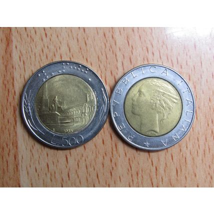Italy 1988 500 Lire Coin