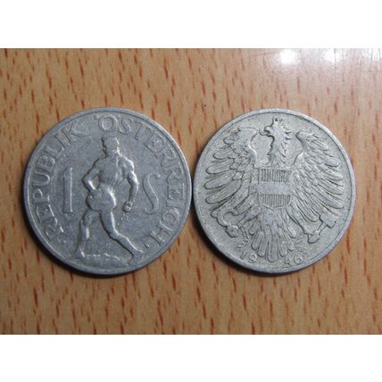 Austria 1946 1 Schilling Coin