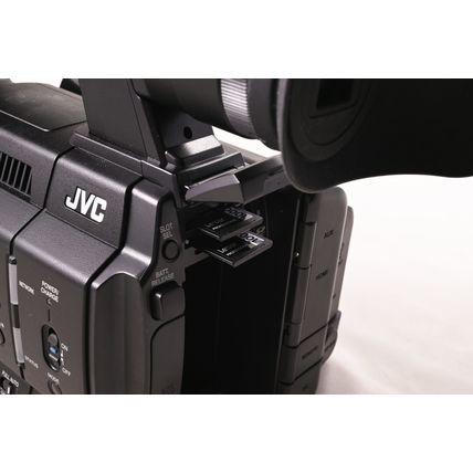 JVC GY-HC500U, 1" CMOS 4K Professional Camcorder, with accessories – Only 68Hrs