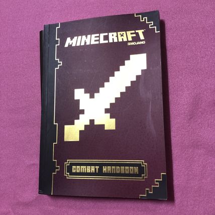 MINECRAFT Soft Cover Lot of 3 Red stone Combat Essential Handbook