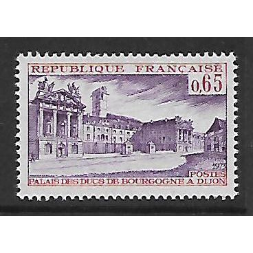 FRANCE 1973 65c PALACE OF THE DUKES OF BURGUNDY SG 2006 M MINT