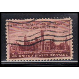 Used 943 3c Smithsonian Very Fine KA7833