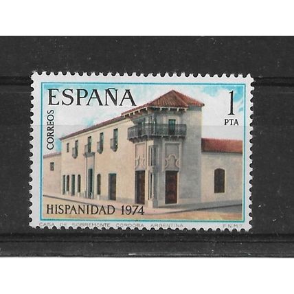 Spain.SG2271 1p Sobremonte's House,Cordoba.Mounted Mint.Apr23