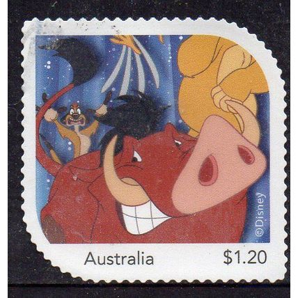 2023: DISNEY 100 YEARS OF WONDER 'FRIENDS', USED SELF AHESIVE MYSTAMP. 7/2