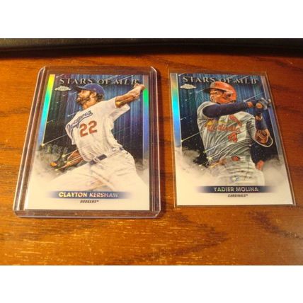 2022 Topps , 10-Cards, Stars of MLB, MOLINA/KERSHAW, ++