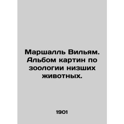 Marshall William. An album of pictures on zoology of lower animals. In Russian