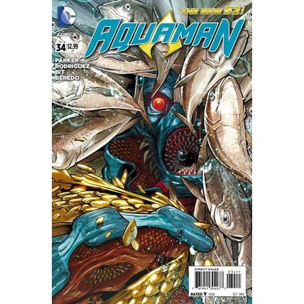 Aquaman (Vol 5) # 034 NM (CvrA) MODERN AGE COMICS