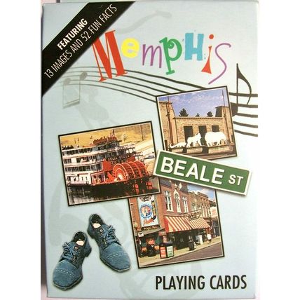 Classic Memphis Tennessee Souvenir Playing Cards