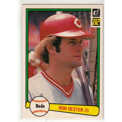 1982 Donruss baseball card 500 Ron Oester