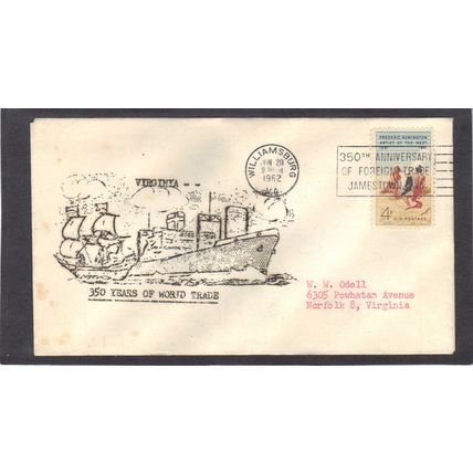 Event 350th World Trade 1187 Smoke Signal (Unkn Cachet-Typed/A) CV01003