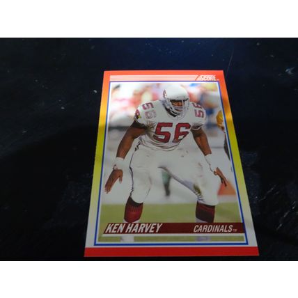 1990 Score Football Card # 247 Ken Harvey Excellent-Mint (6) Phoenix Cardinals