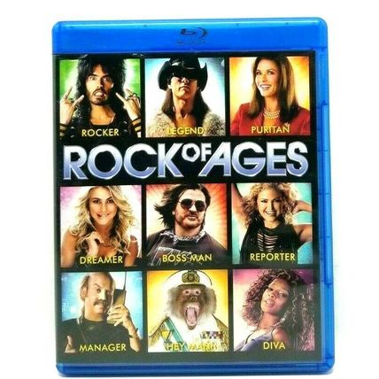Rock of Ages Movie 2012 Blu-ray (L56)