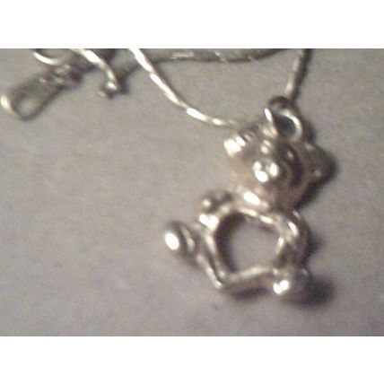 Necklace teddy bear