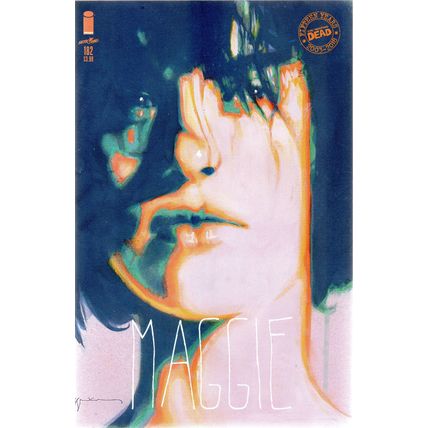 VARIANT - THE WALKING DEAD NO. 182 (2018) 15TH ANNIVERSARY SIENKIEWICZ COVER