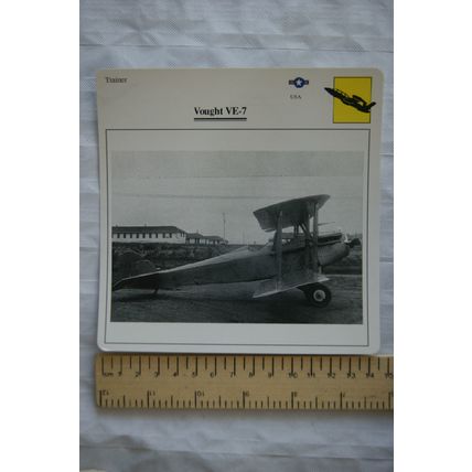 Vought VE-7 - USA - Trainer - Collectors Club Card