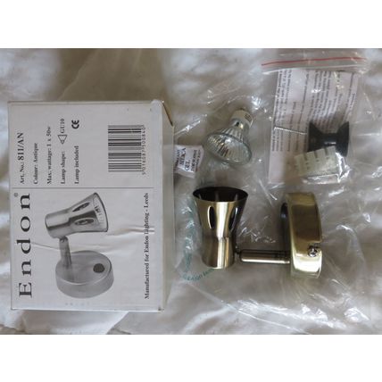 Endon Wall Lantern Wall Light Antique Finish 811/AN