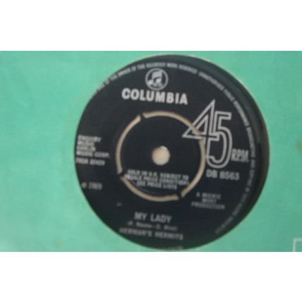A1-HERMAN’S HERMITS– MY SENTIMENTAL FRIEND–UK 7" SINGLE-1969-NM-Pop Vocal