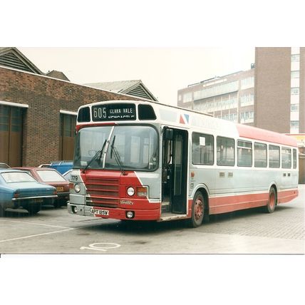 Colour Photograph of Northumbria Motor Services Ltd. - APT 125W ex. United