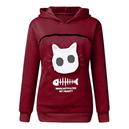 Cat Dog Carrier Hoodie Pet Pouch Sweatshirt Wamer Ideal for outdoor adventures
