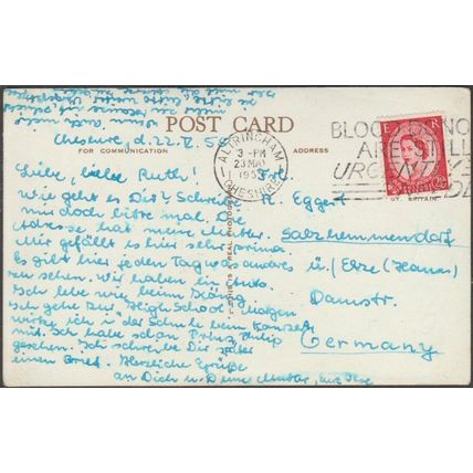 Park Road, West Timperley, Cheshire, 1955 - RP Postcard