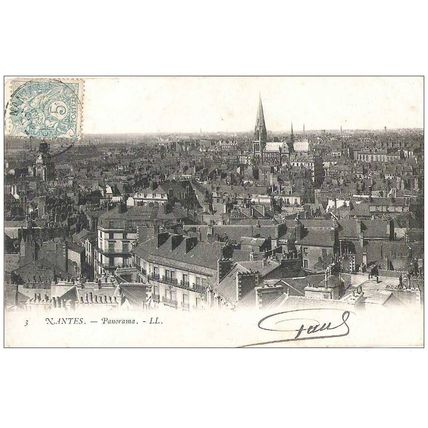 44 - NANTES - PANORAMA