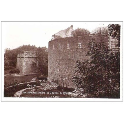 44 - NANTES - TOURS ET DOUVES DU CHATEAU