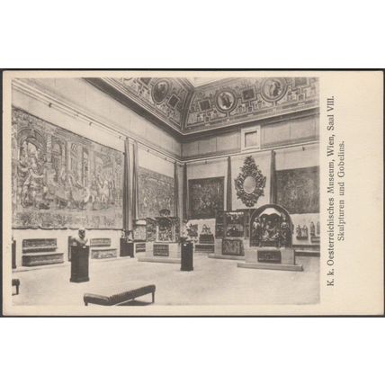 Skulpturen und Gobelins, K k Oesterreichisches Museum, Wien, c.1920 - AK