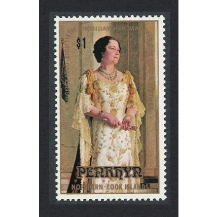 Penrhyn 80th Birthday of The Queen Mother 1980 MNH SG#150 Sc#117