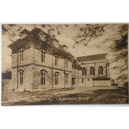 vintage postcard Wolvesley, Bishops Palace, Winchester