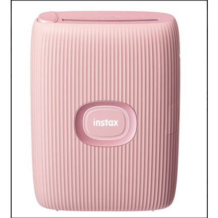 Fujifilm INSTAX Mini Link 2 Smartphone Printer Bundle + 10-Pack Film, Pink