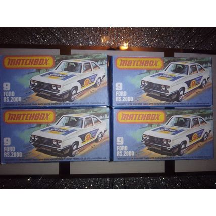 Matchbox - No9 Ford Escort RS 2000 - Replica / copy box