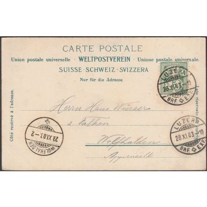 Musegg, Luzern, 1903 - Wehrli AK