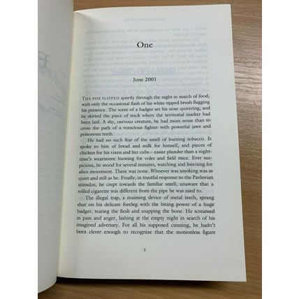 2002 1ST EDITION MINETTE WALTERS "FOX EVIL" FICTION HARDBACK BOOK (P4)