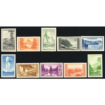 756-65, Mint OG NH Superb - Full Gummed Set - RARE - Stuart Katz