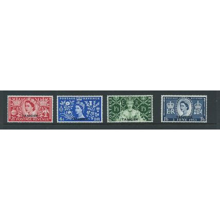 morocco agencies tangier coronation 1953 set hm sg306 sg 306