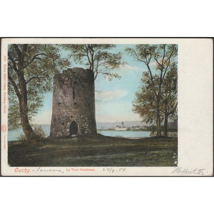 La Tour Haldiman, Ouchy, 1904 - Wehrli CPA