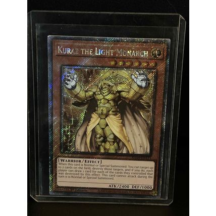 Kuraz the Light Monarch - RA04-EN133 - Platinum Secret Rare - 1st Edition Quarte