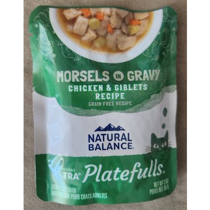 Natural Balance Original Ultra Platefulls Combo Pack of Grain-Free Cat Food