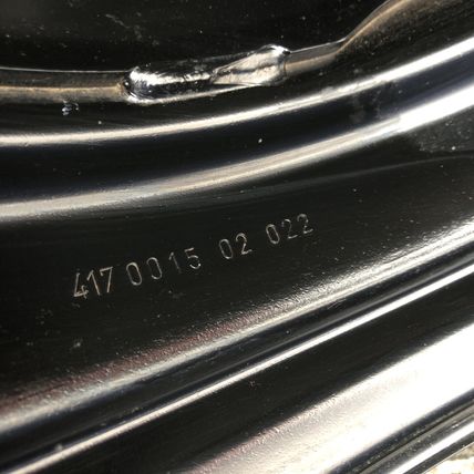Land Rover LR2 OEM 17" Steel Black Wheel Rim LR005007 Spare Steelie