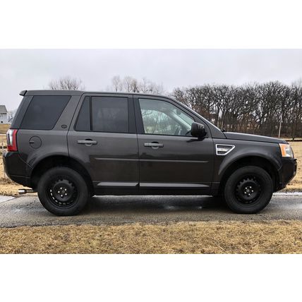 Land Rover LR2 OEM 17" Steel Black Wheel Rim LR005007 Spare Steelie