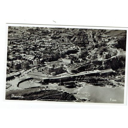 Devon postcard Ilfracombe aerial view
