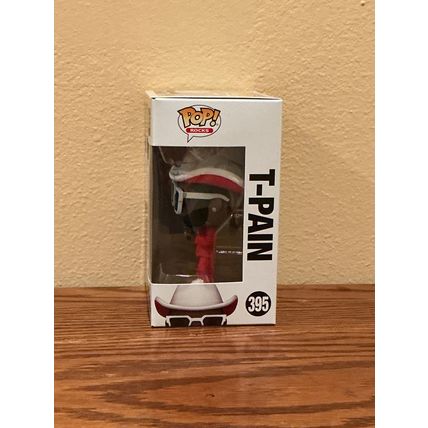 Funko Pop! Rocks - T-Pain #395 Facsimile Laser Autographed (Box & Protector)