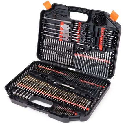 Ultimate Drill Bit Set - 246 PCS Comprehensive Premium Quality Drill Bits Kit fo